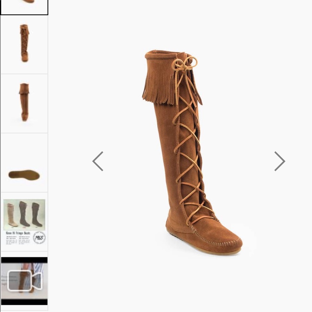 Minnetonka Women’s front lace boot